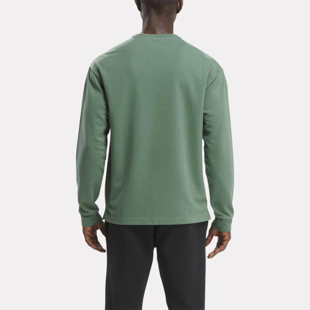 Reebok Apparel Men Active Collective Long Sleeve T-Shirt TREGRE - Image 3