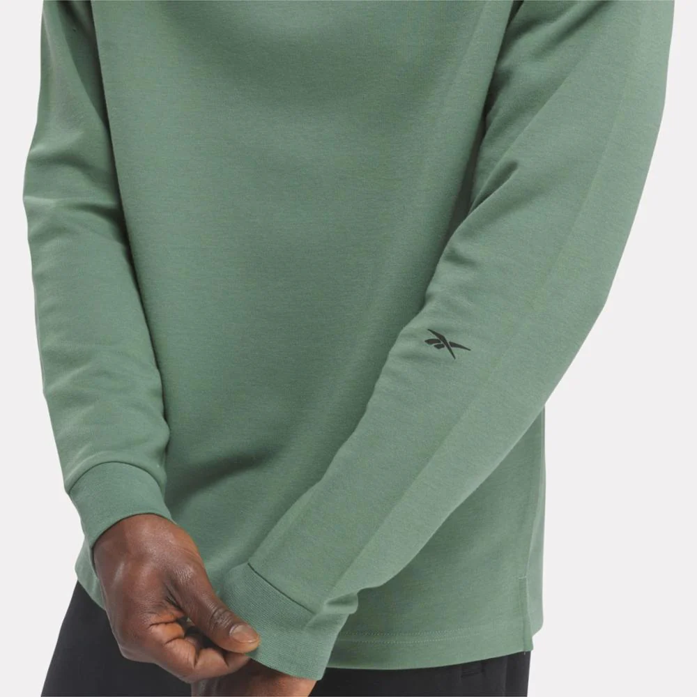 Reebok Apparel Men Active Collective Long Sleeve T-Shirt TREGRE - Image 4