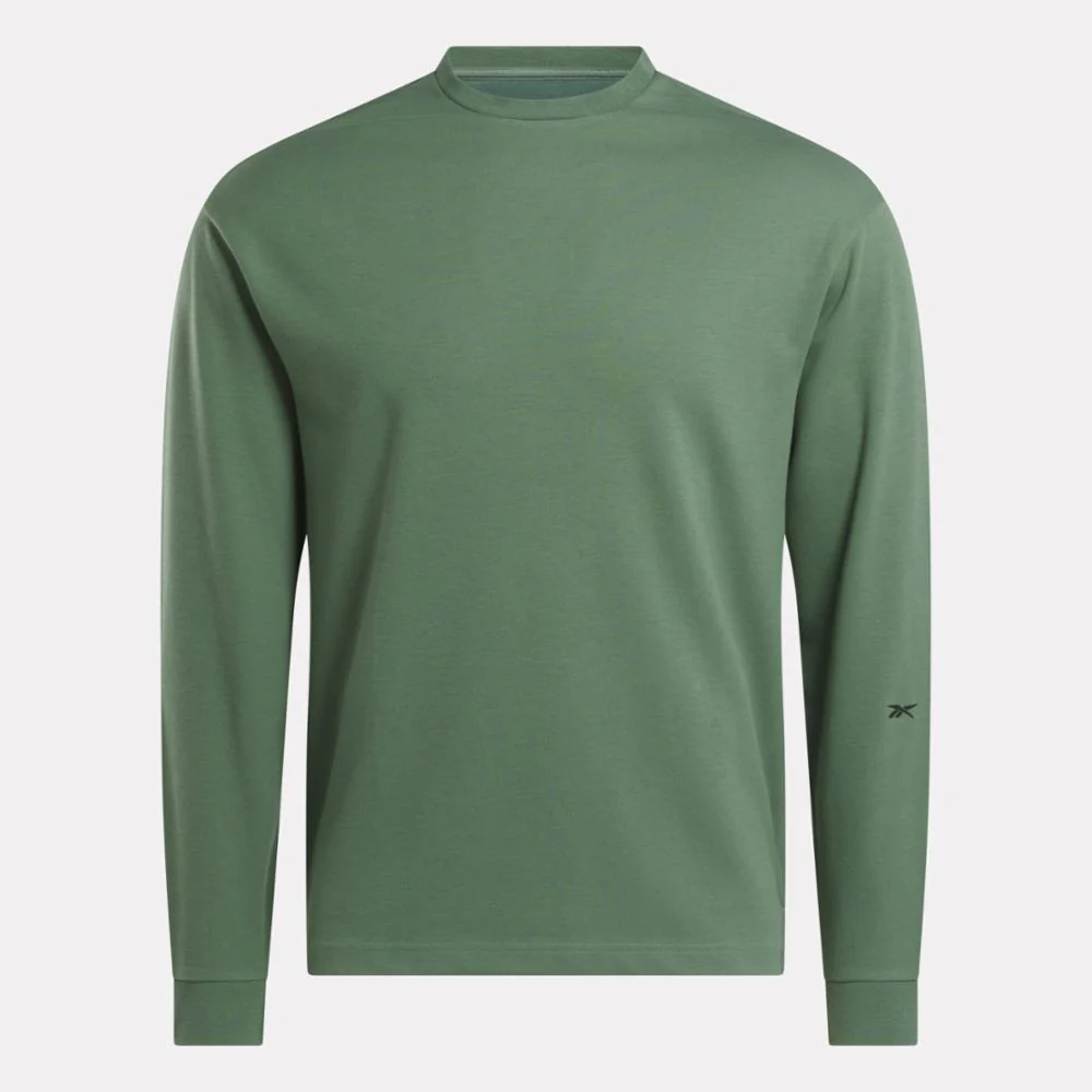 Reebok Apparel Men Active Collective Long Sleeve T-Shirt TREGRE - Image 5