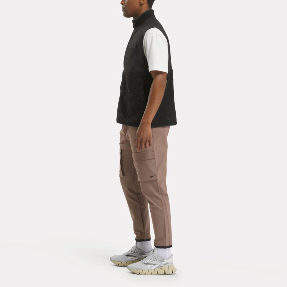 Reebok Apparel Men Active Collective SkyStretch Winter Vest BLACK - Image 2