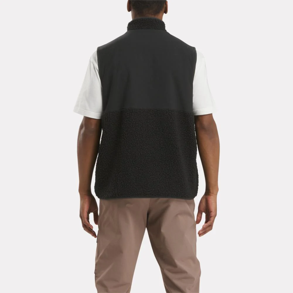 Reebok Apparel Men Active Collective SkyStretch Winter Vest BLACK - Image 3