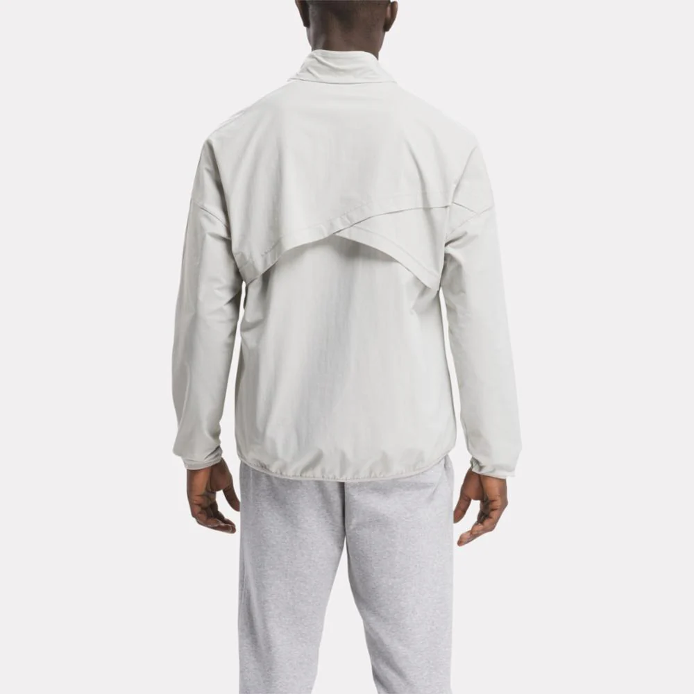 Reebok Apparel Men Active Collective SkyStretch Woven Anorak MOONST - Image 3