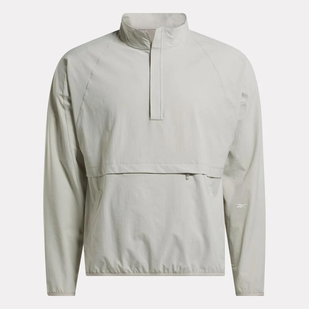 Reebok Apparel Men Active Collective SkyStretch Woven Anorak MOONST - Image 6