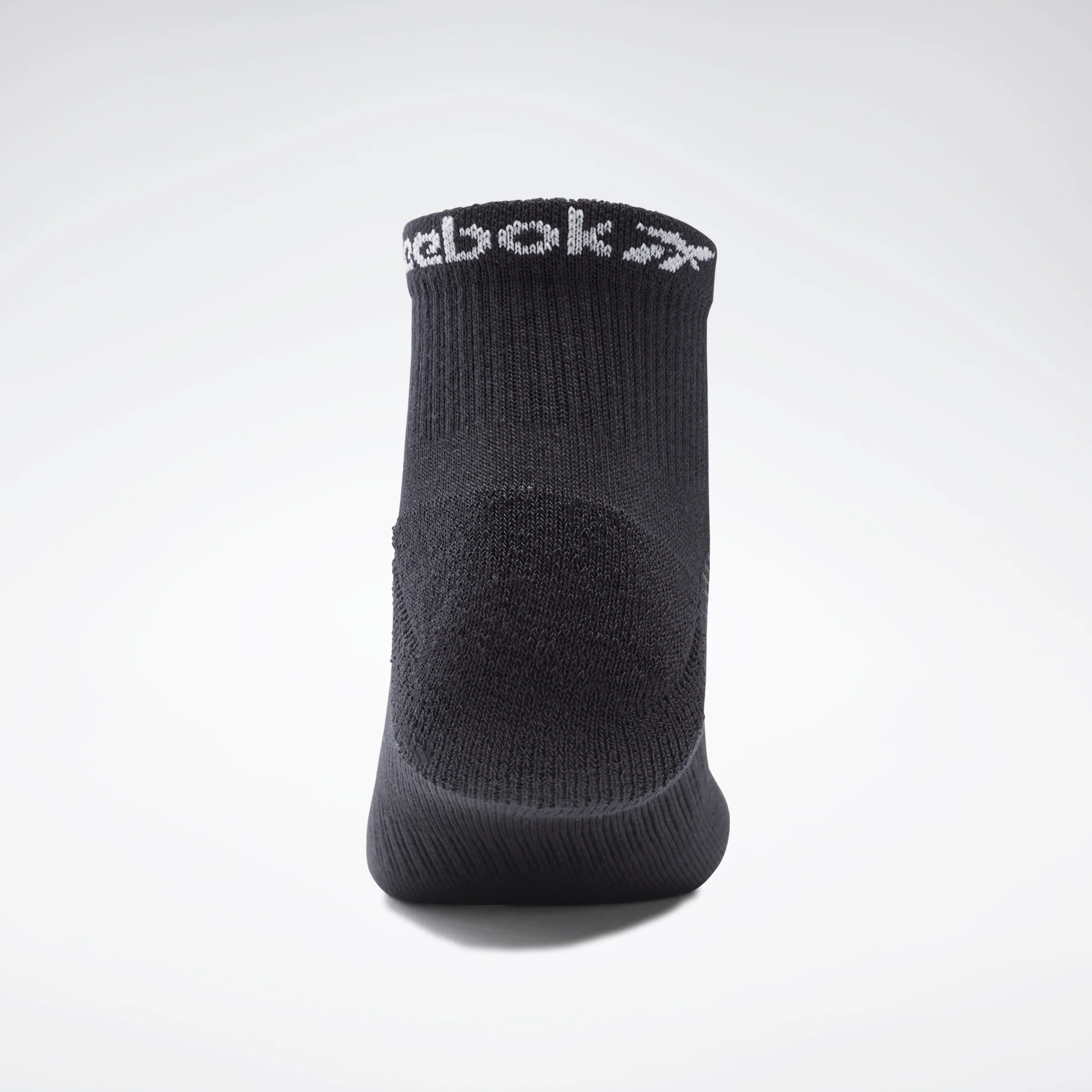 Reebok Apparel Men Active Foundation Ankle Socks 3 Pairs Black - Image 2