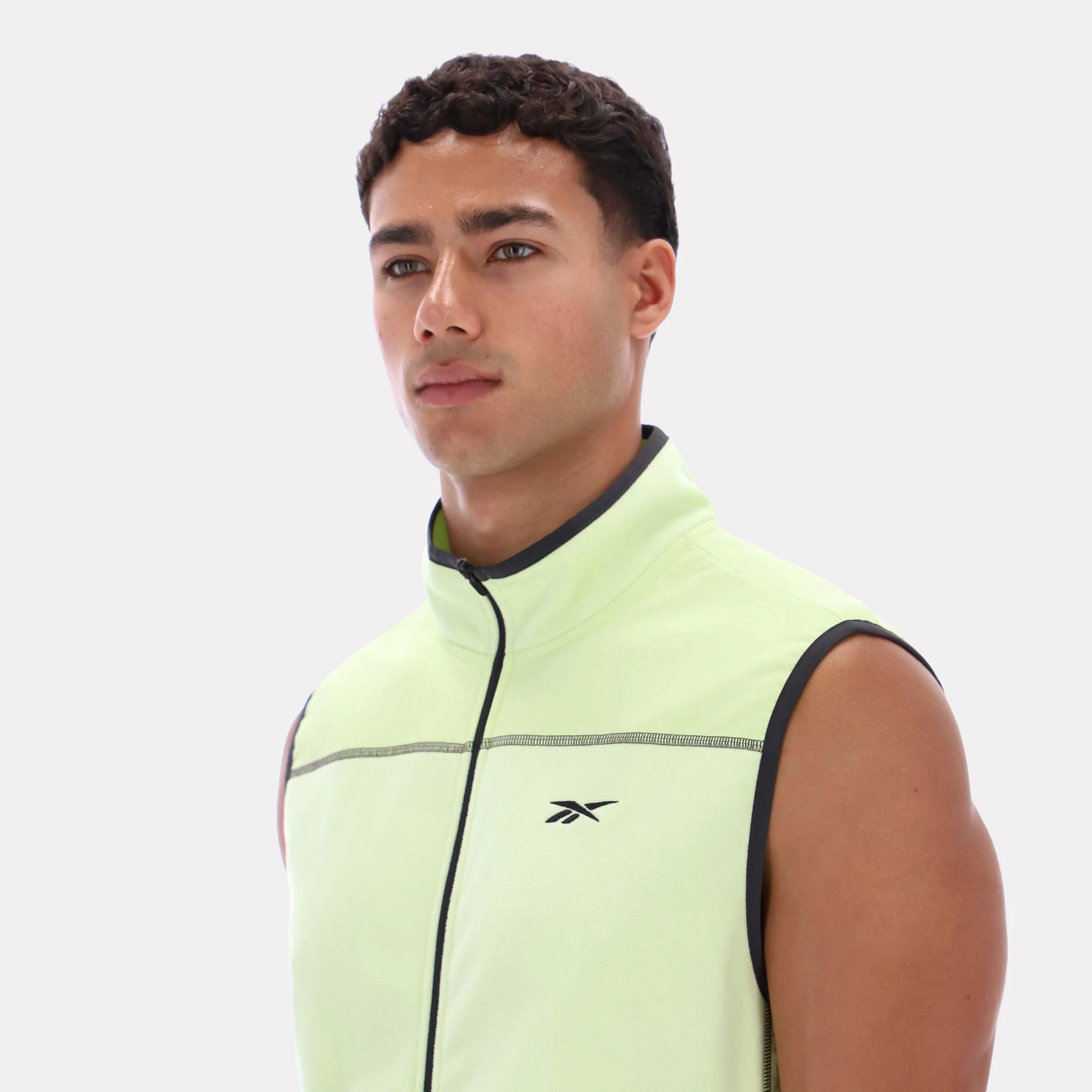 Reebok Apparel Men All-Trail Running Vest ASTRO LIME - Image 3
