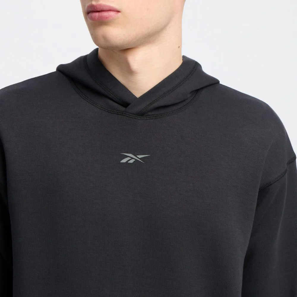 Reebok Apparel Men Athlete Hoodie BLACK - Image 4