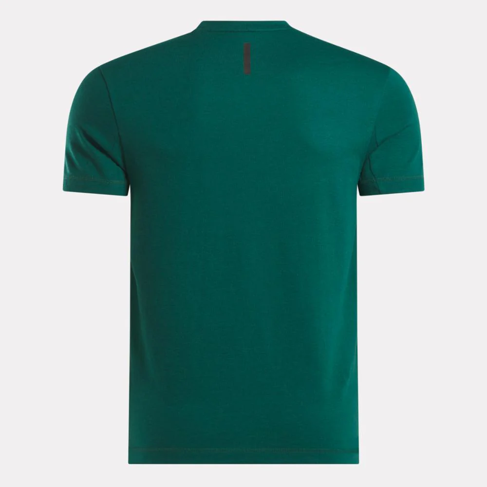 Reebok Apparel Men Athlete Tee COLLEGIATE GREEN - Image 2