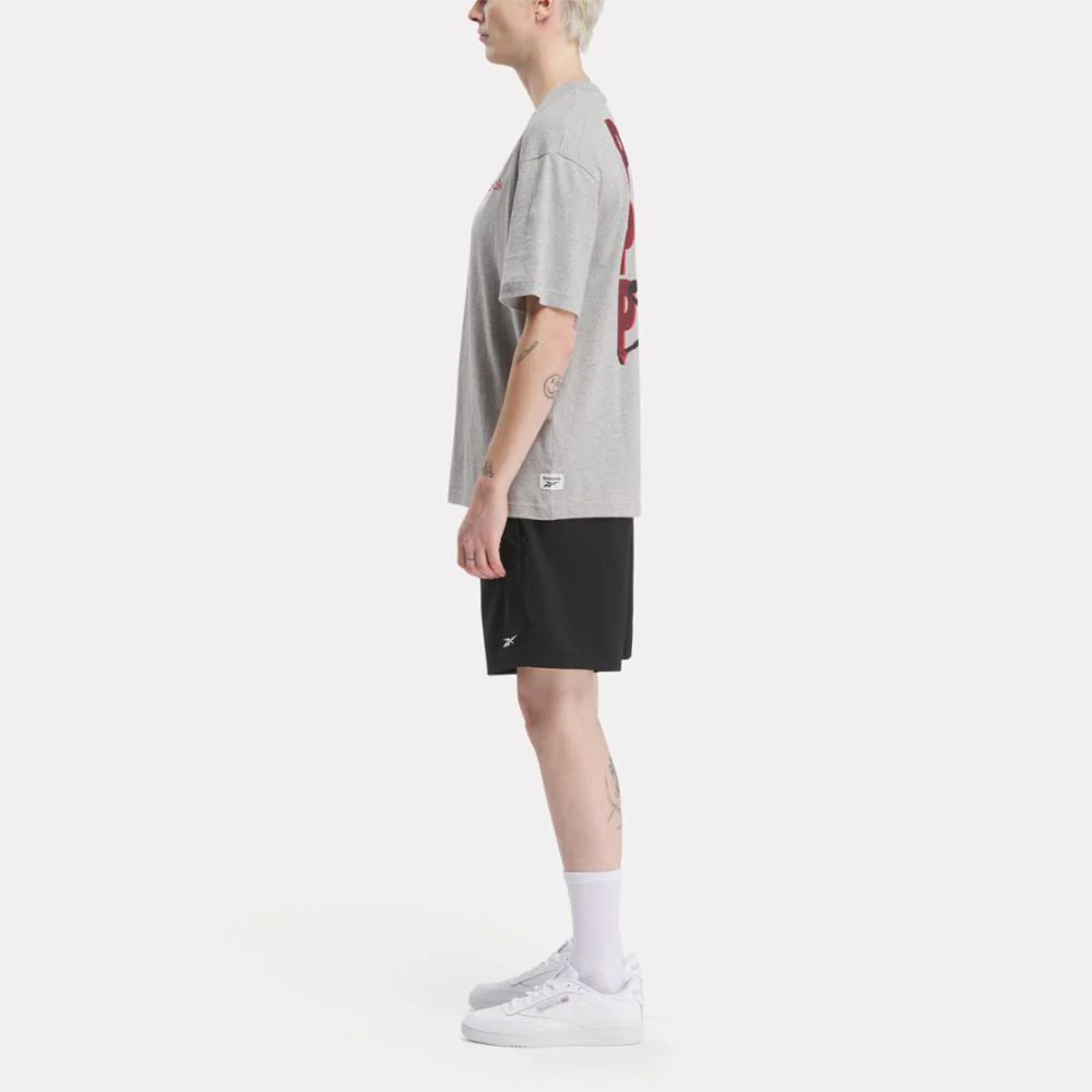Reebok Apparel Men Basketball Practice Tee MGREYH - Image 2