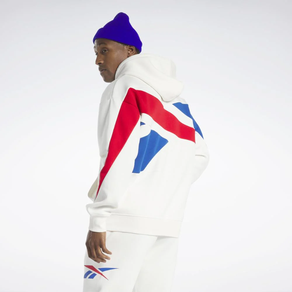 Reebok Apparel Men Classics Brand Proud Hoodie CHALK - Image 3