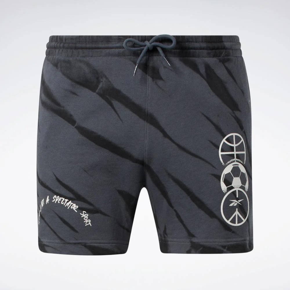 Reebok Apparel Men Classics Block Party Shorts PURGRY - Image 6