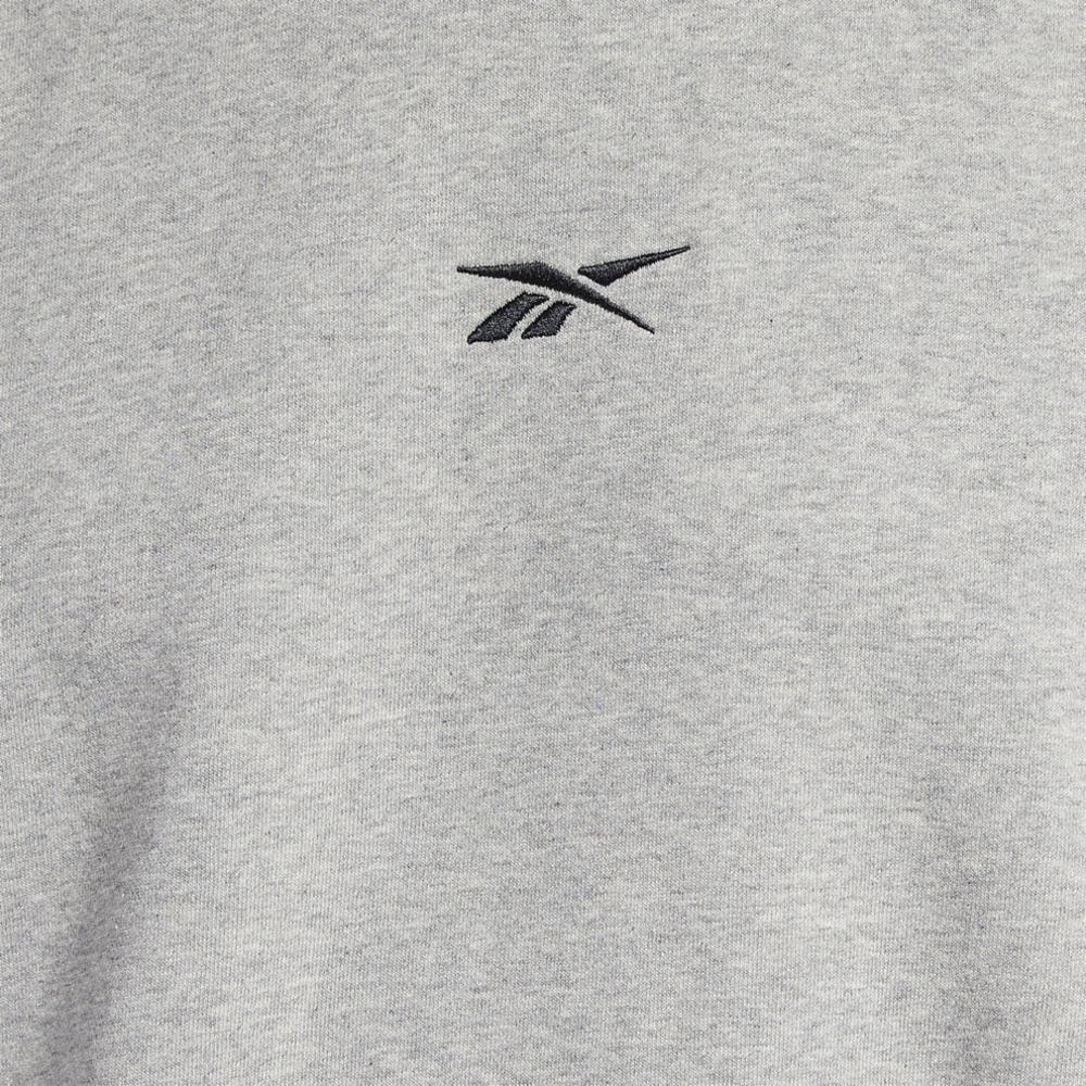 Reebok Apparel Men Classics Brand Proud Crew Sweatshirt MGREYH - Image 4