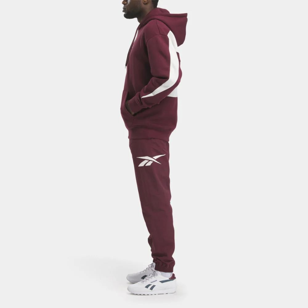 Reebok Apparel Men Classics Brand Proud Hoodie CLASSIC MAROON F23 - Image 3