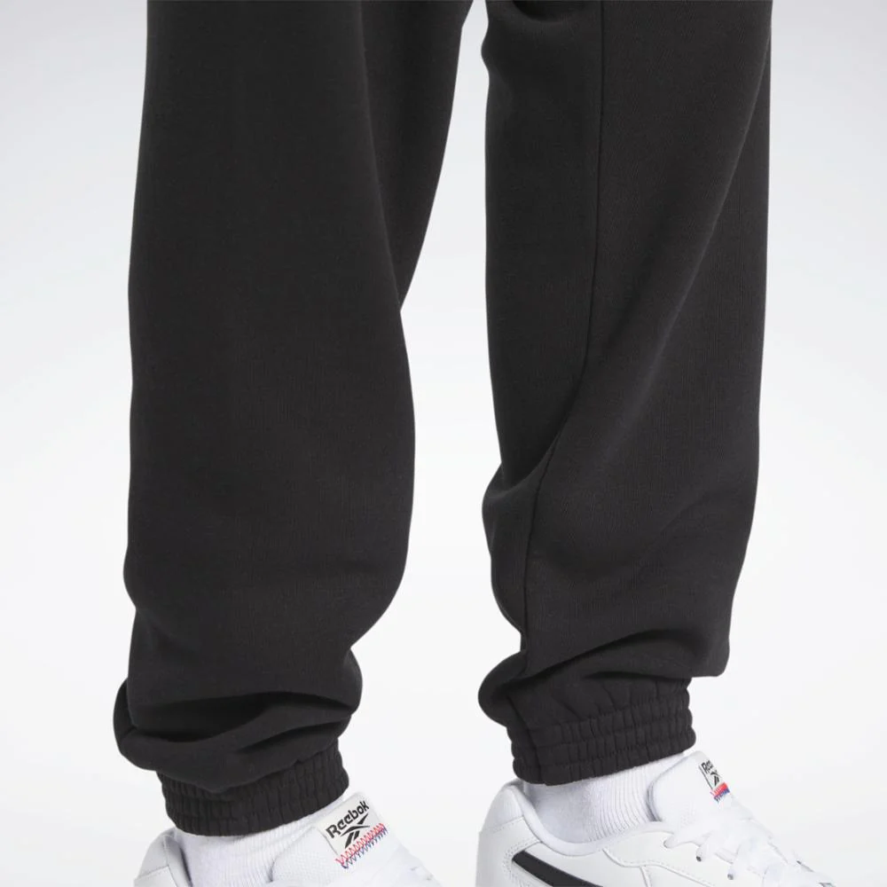 Reebok Apparel Men Classics Brand Proud Pants BLACK/CHALK - Image 5