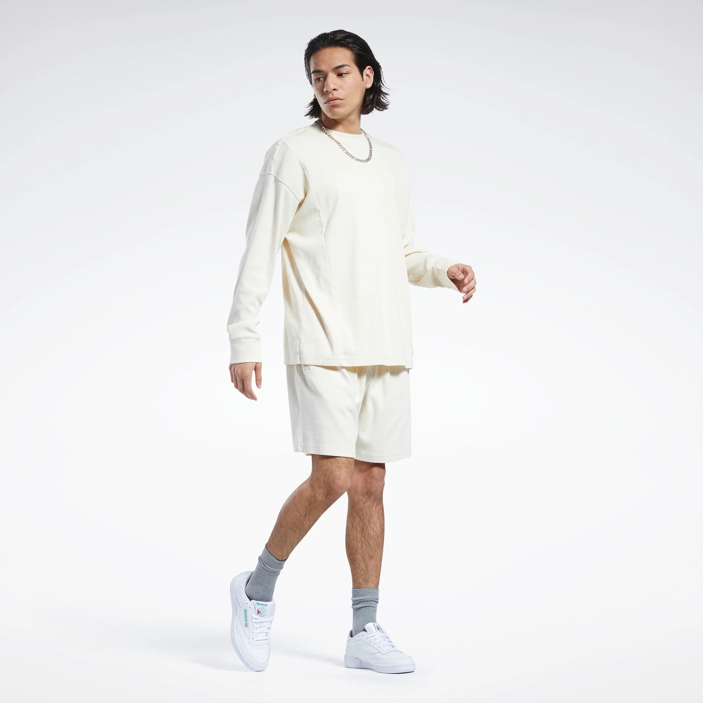 Reebok Apparel Men Classics Natural Dye Crew Sweatshirt Nondye - Image 2