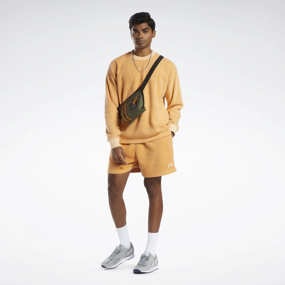 Reebok Apparel Men Classics Natural Dye Crew Sweatshirt PEAFUZ - Image 2