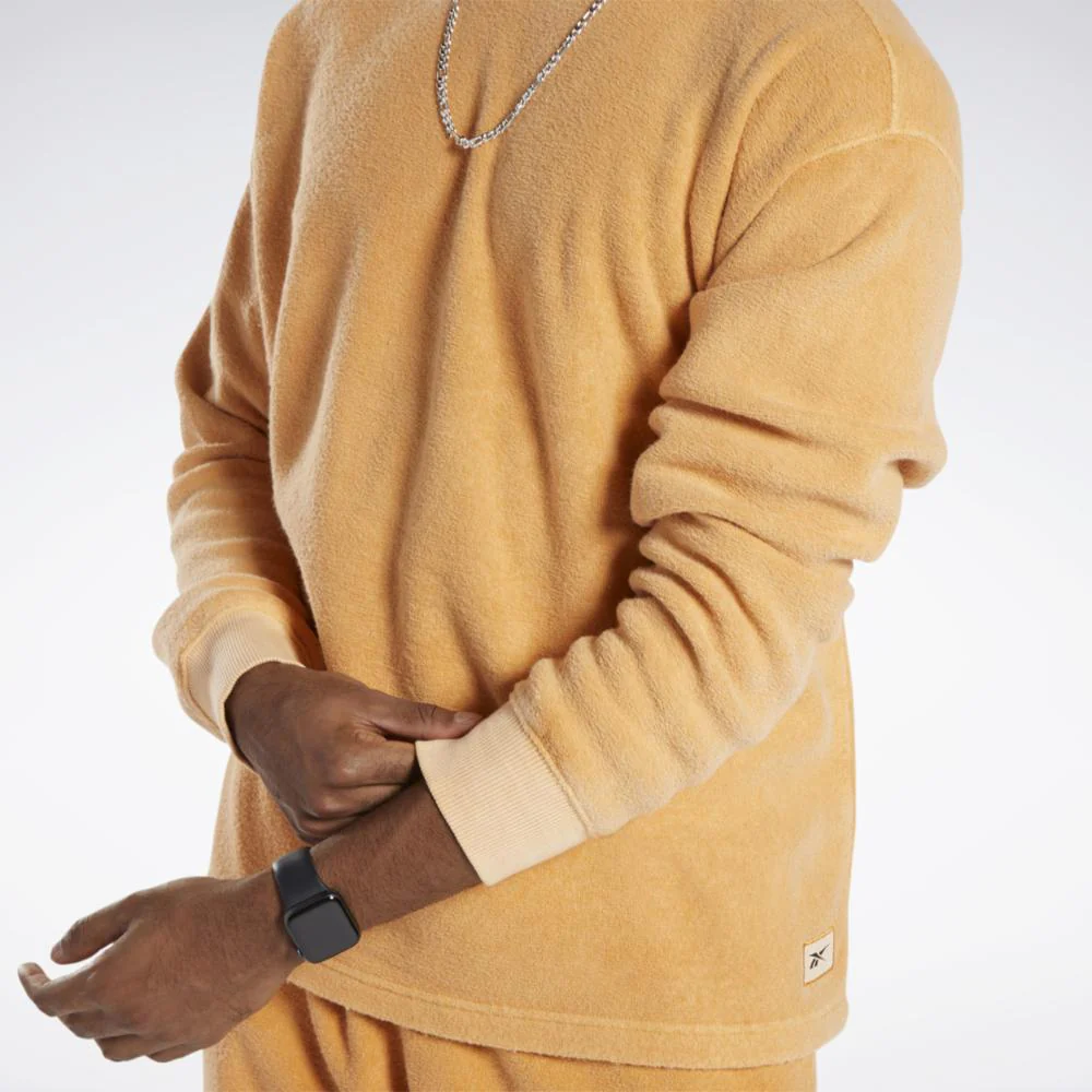 Reebok Apparel Men Classics Natural Dye Crew Sweatshirt PEAFUZ - Image 6