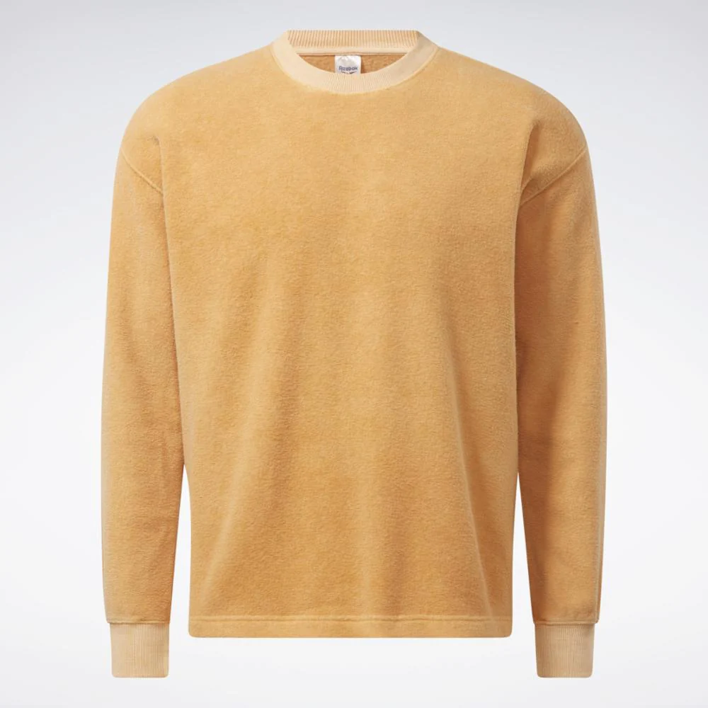 Reebok Apparel Men Classics Natural Dye Crew Sweatshirt PEAFUZ - Image 7