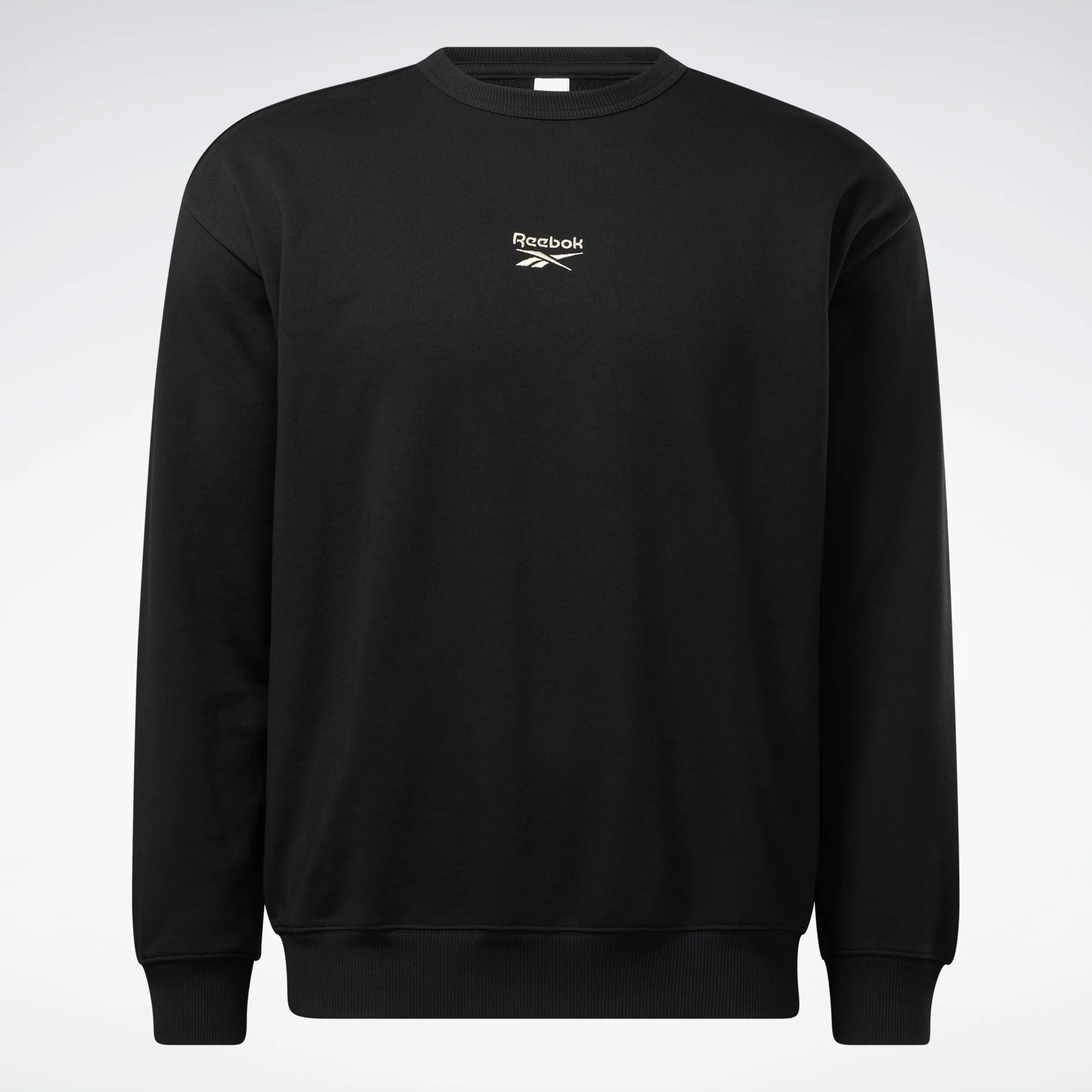 Reebok Apparel Men Classics Small Vector Crew Sweatshirt Black - Image 6