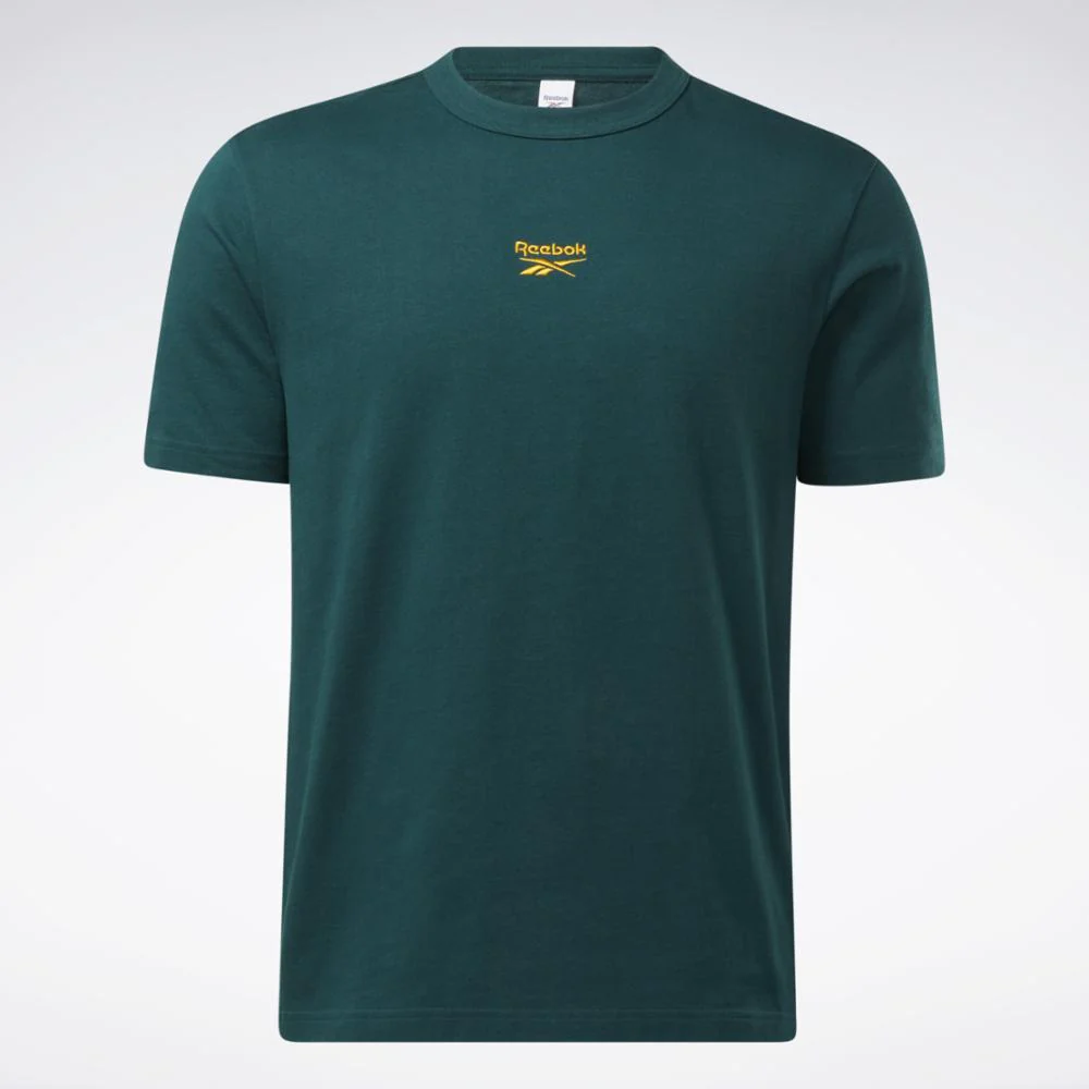 Reebok Apparel Men Classics Small Vector T-Shirt FORGRN - Image 6