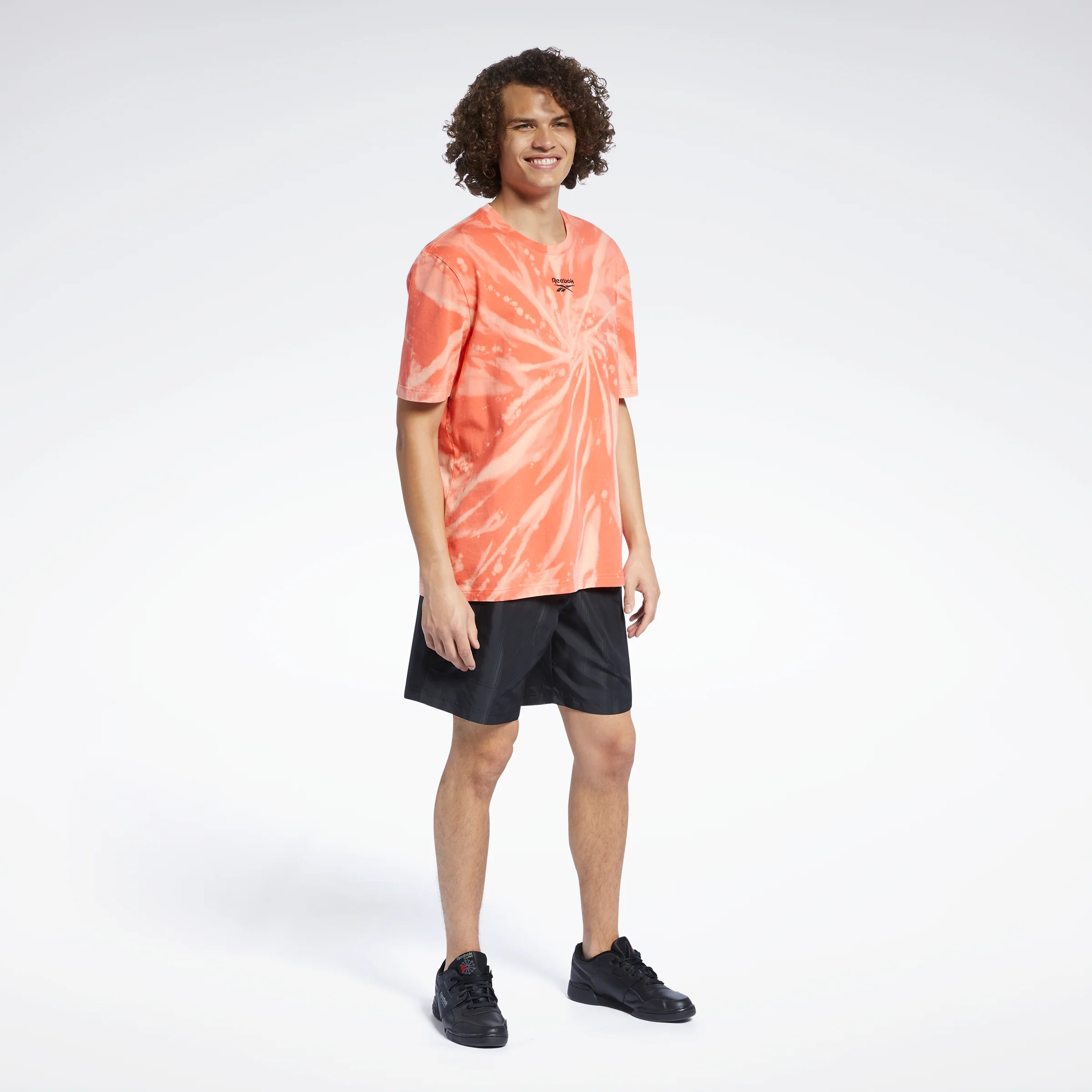 Reebok Apparel Men Classics Tie-Dye T-Shirt Seorfl - Image 2