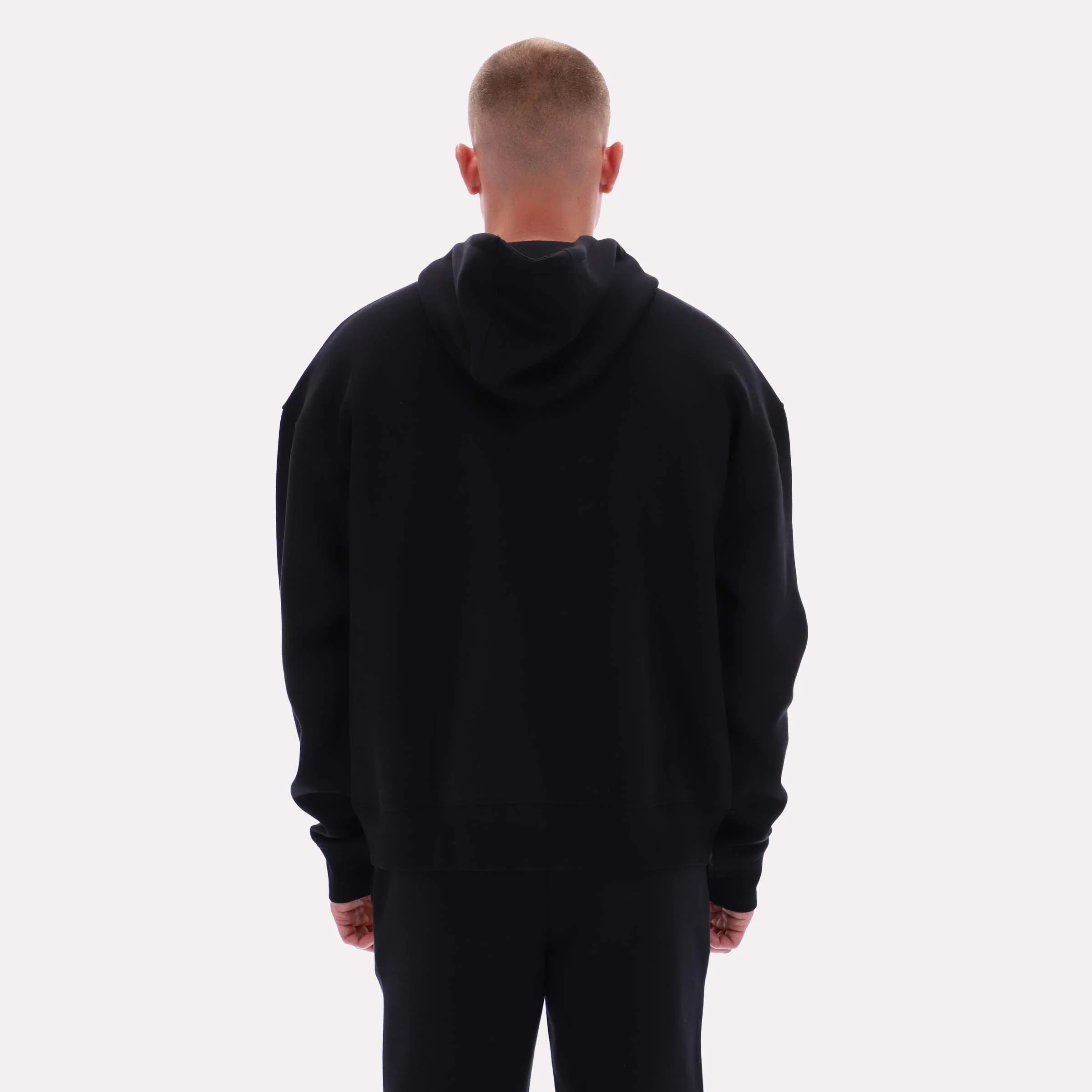 Reebok Apparel Men Classics Varsity Logo Hoodie BLACK - Image 2