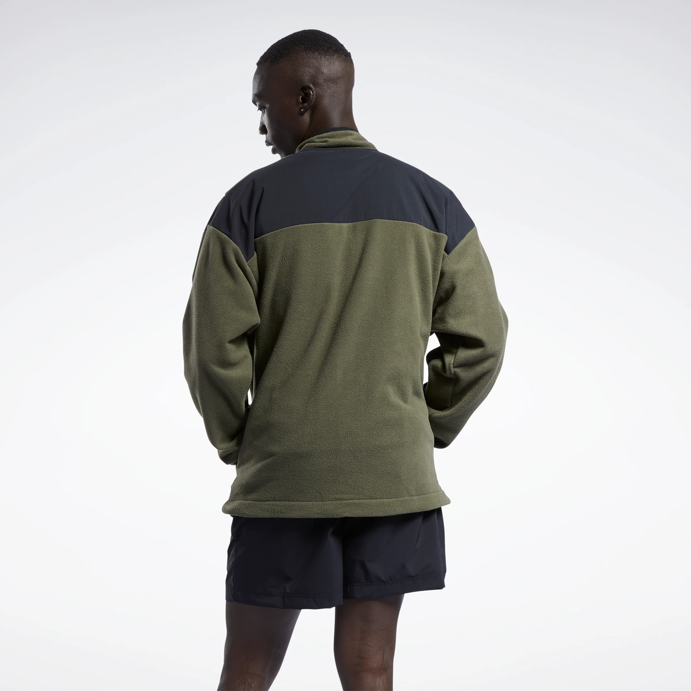Reebok Apparel Men Classics Vector Jacket Armgrn - Image 3