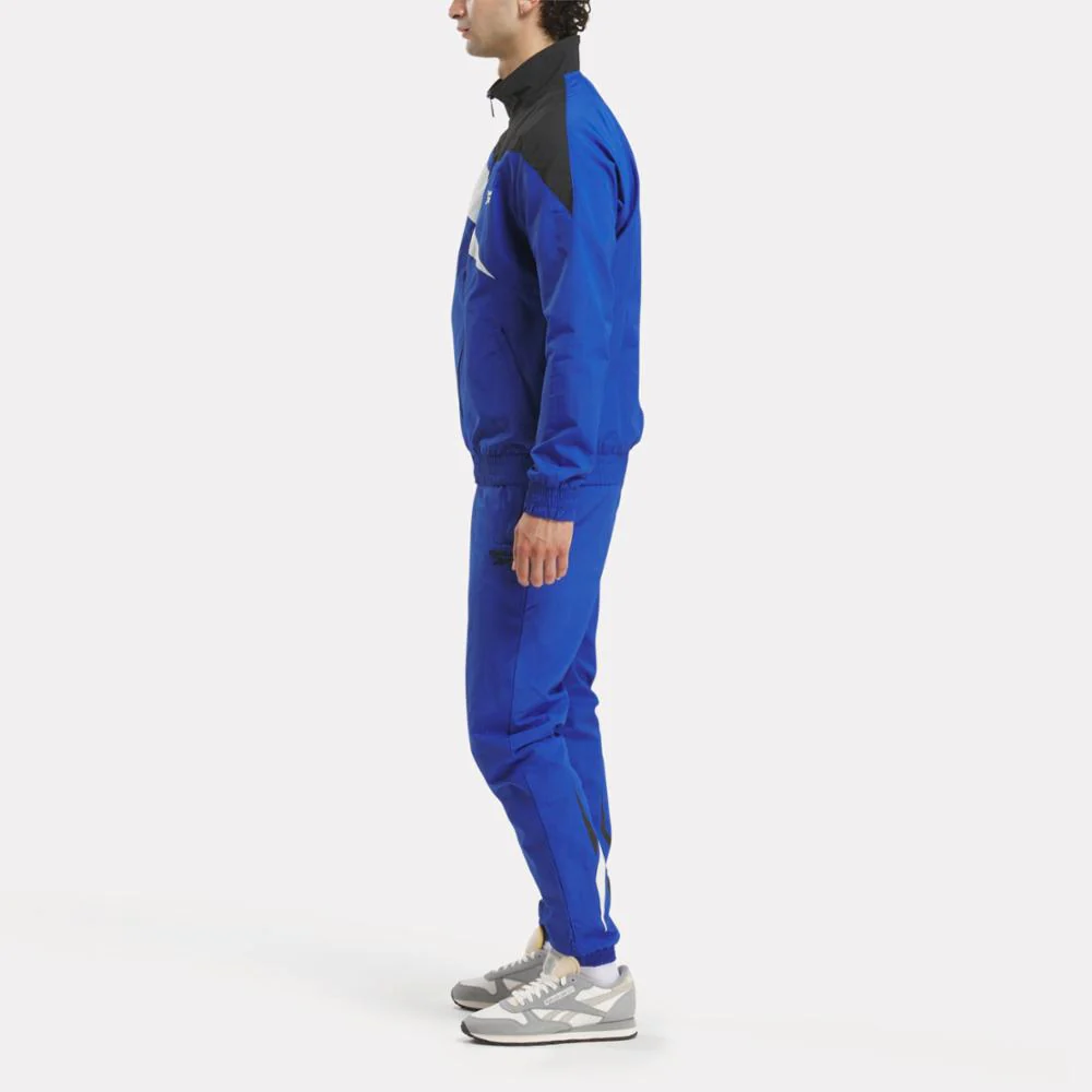 Reebok Apparel Men Classics Vector Track Jacket BOUNDLESS BLUE - Image 2