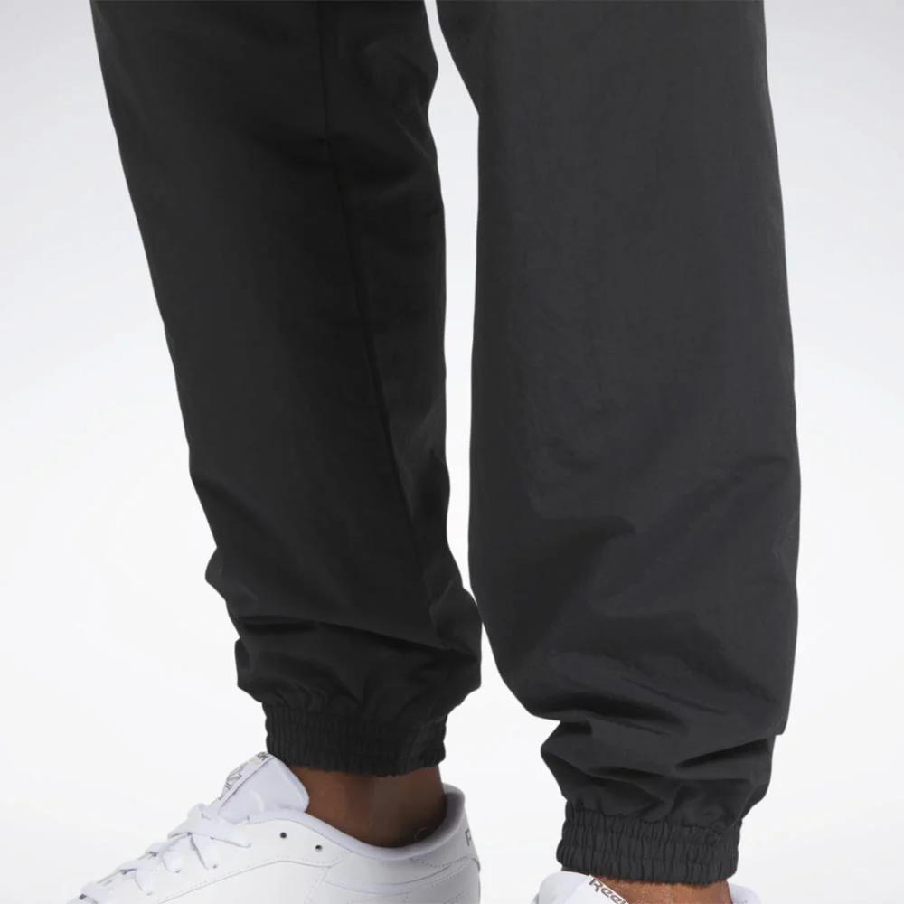 Reebok Apparel Men Classics Vector Tracksuit Bottoms BLACK - Image 5