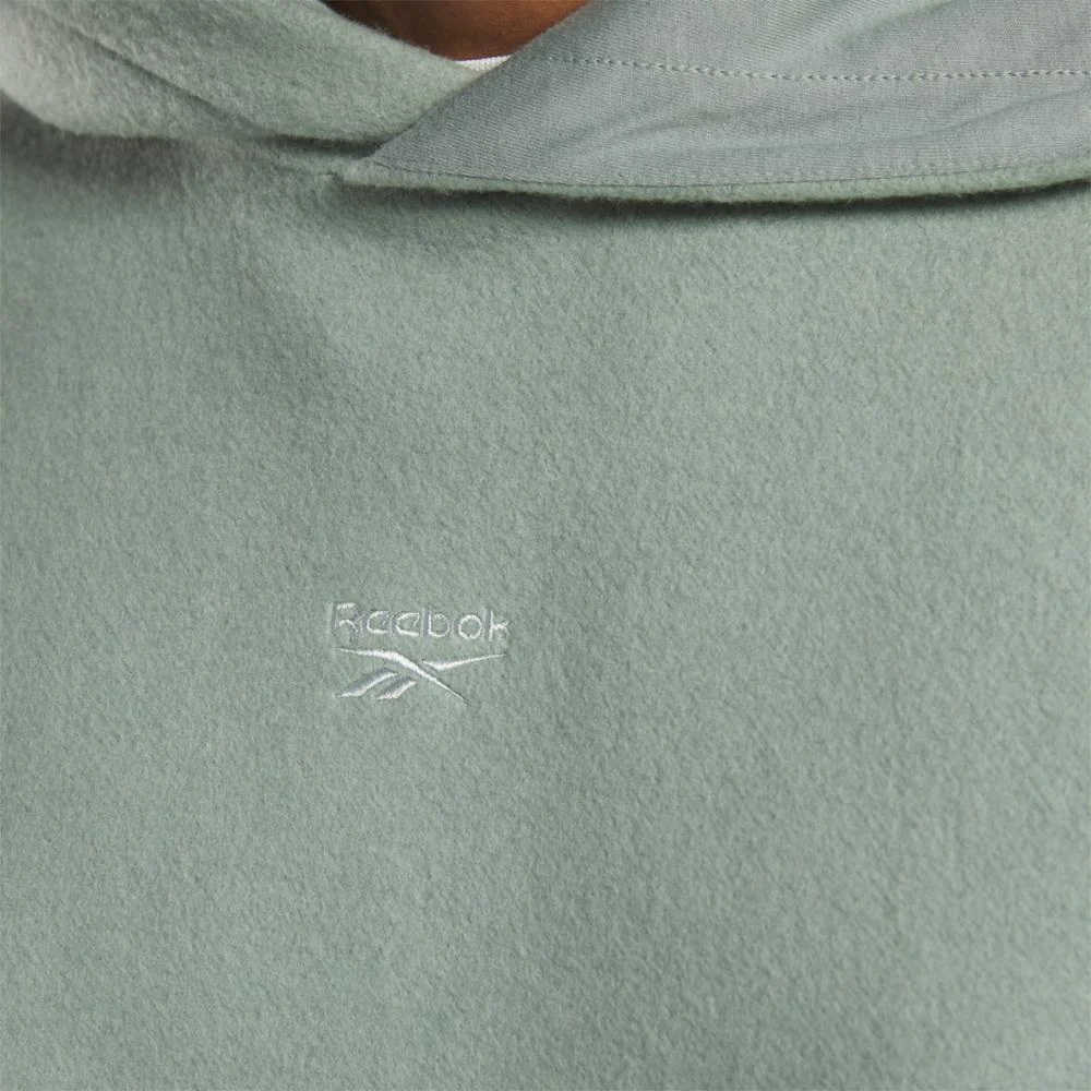 Reebok Apparel Men Classics Wardrobe Essentials Hoodie HARGRN - Image 4