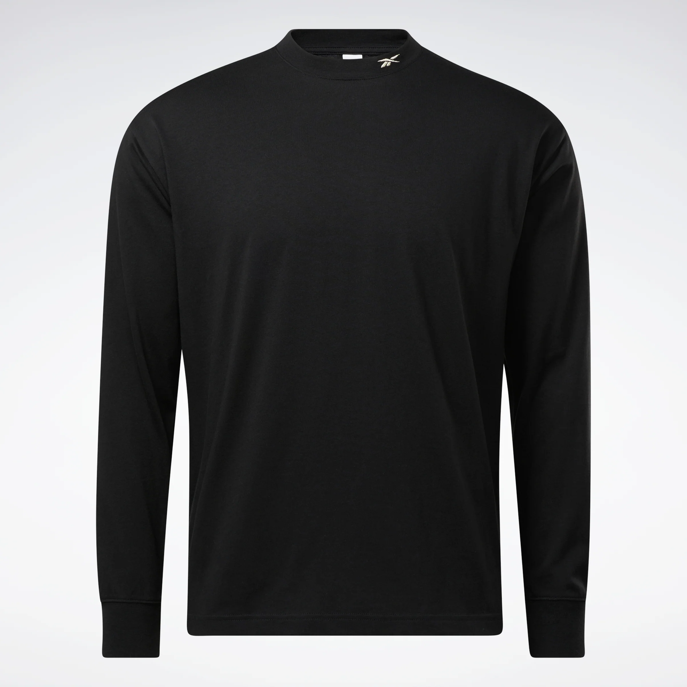 Reebok Apparel Men Classics Wardrobe Essentials Long-Sleeve Top T-Long-Sleeve Top Black - Image 6