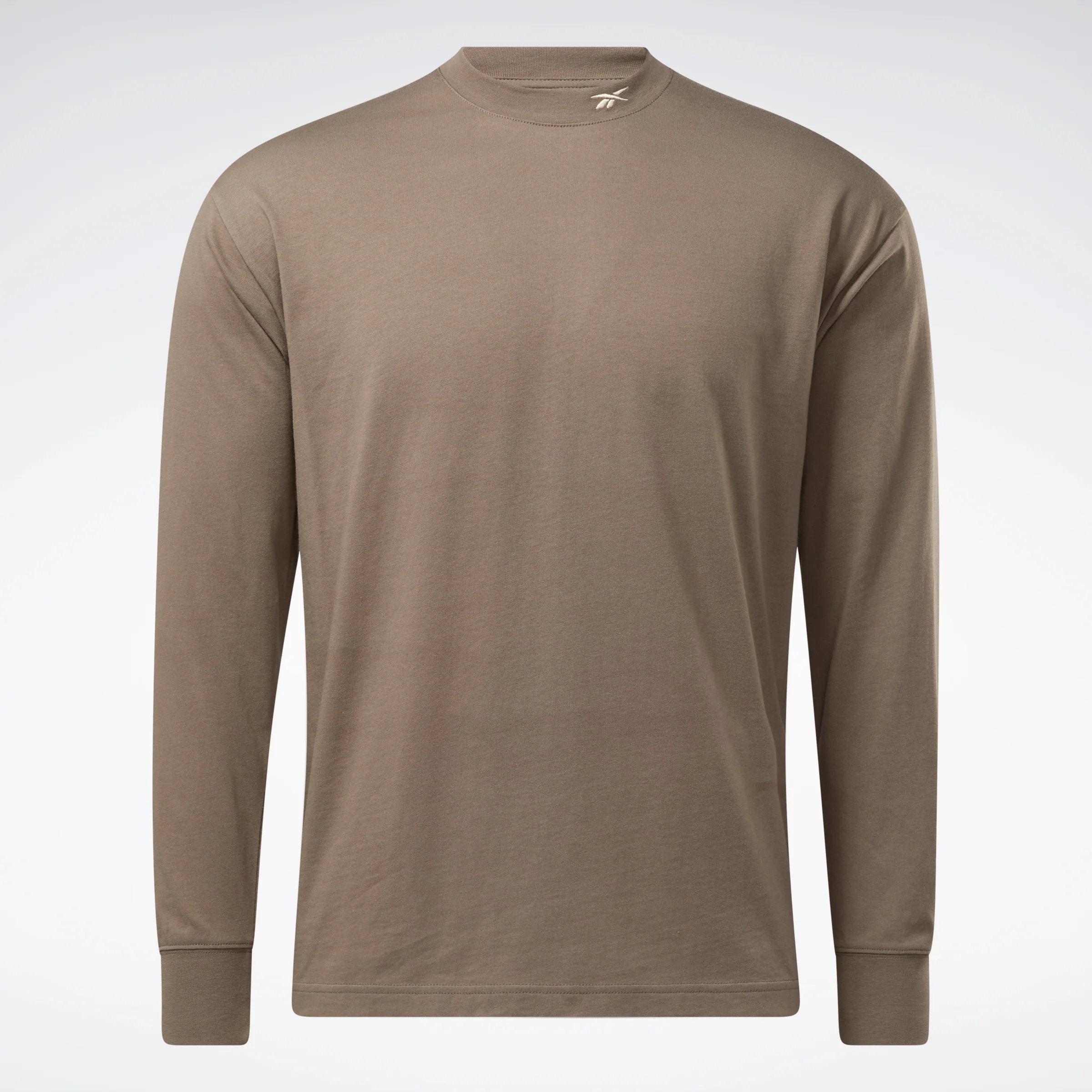 Reebok Apparel Men Classics Wardrobe Essentials Long-Sleeve Top T-Long-Sleeve Top Trkgry - Image 6