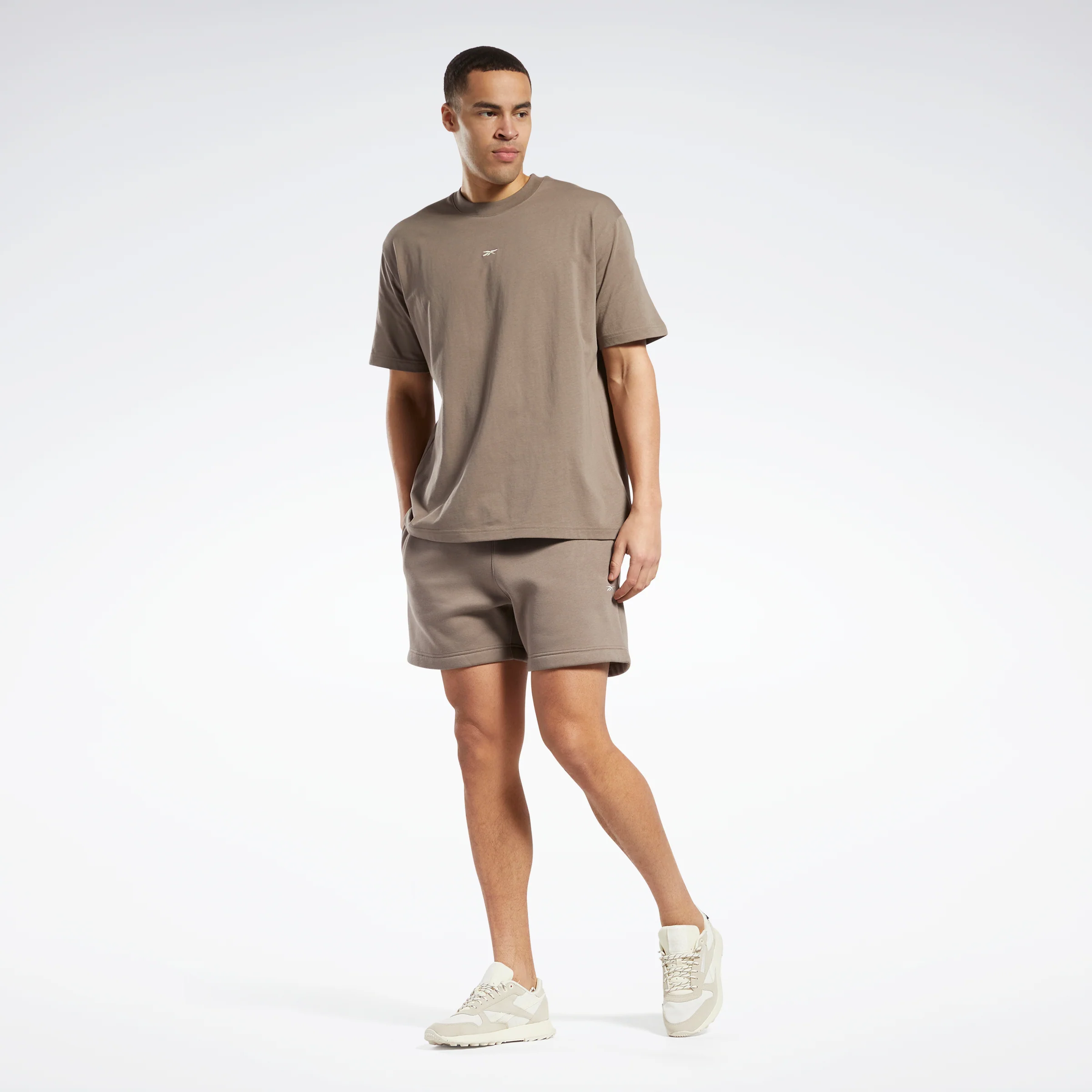 Reebok Apparel Men Classics Wardrobe Essentials Shorts Trek Grey - Image 6