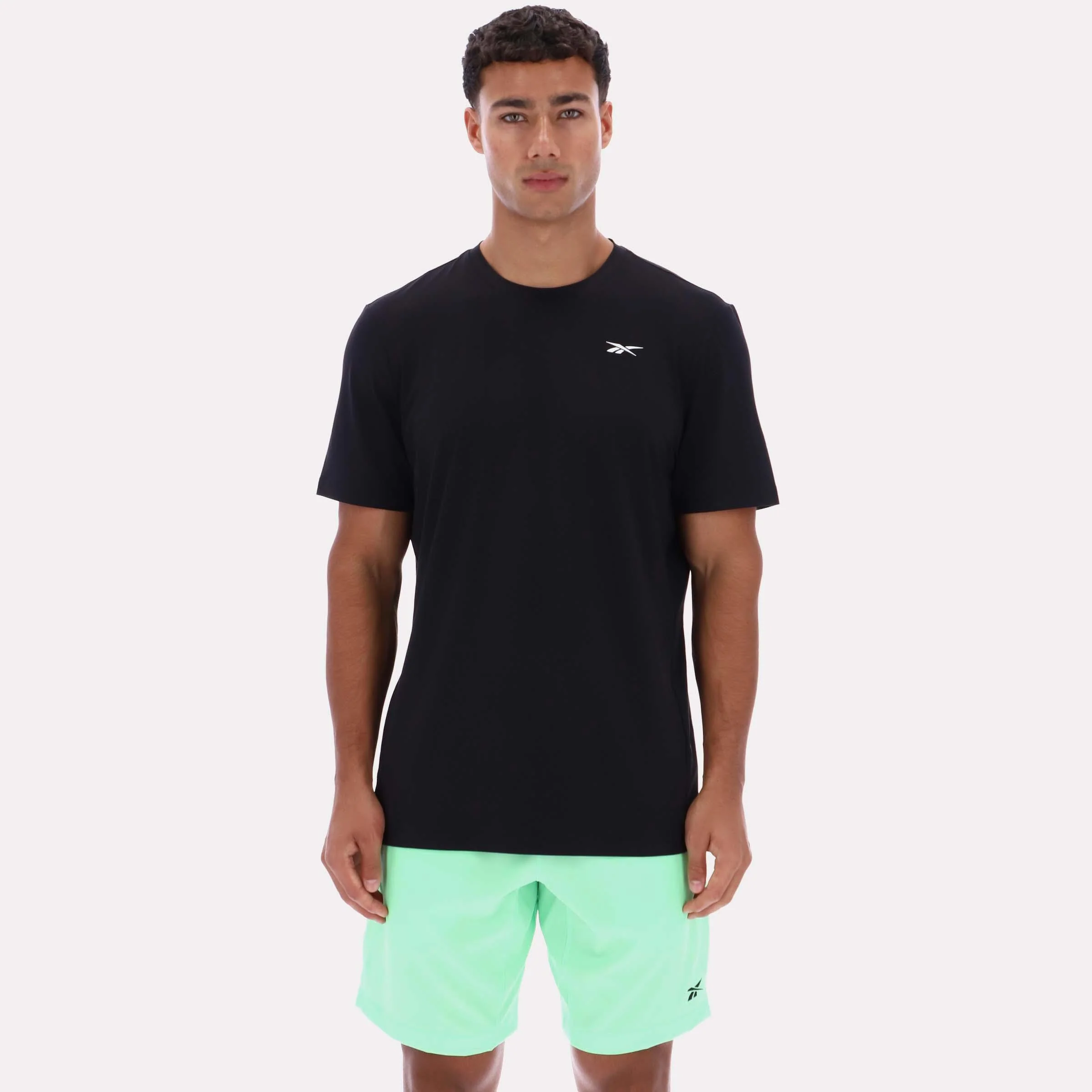 Reebok Apparel Men Core Move T-Shirt BLACK