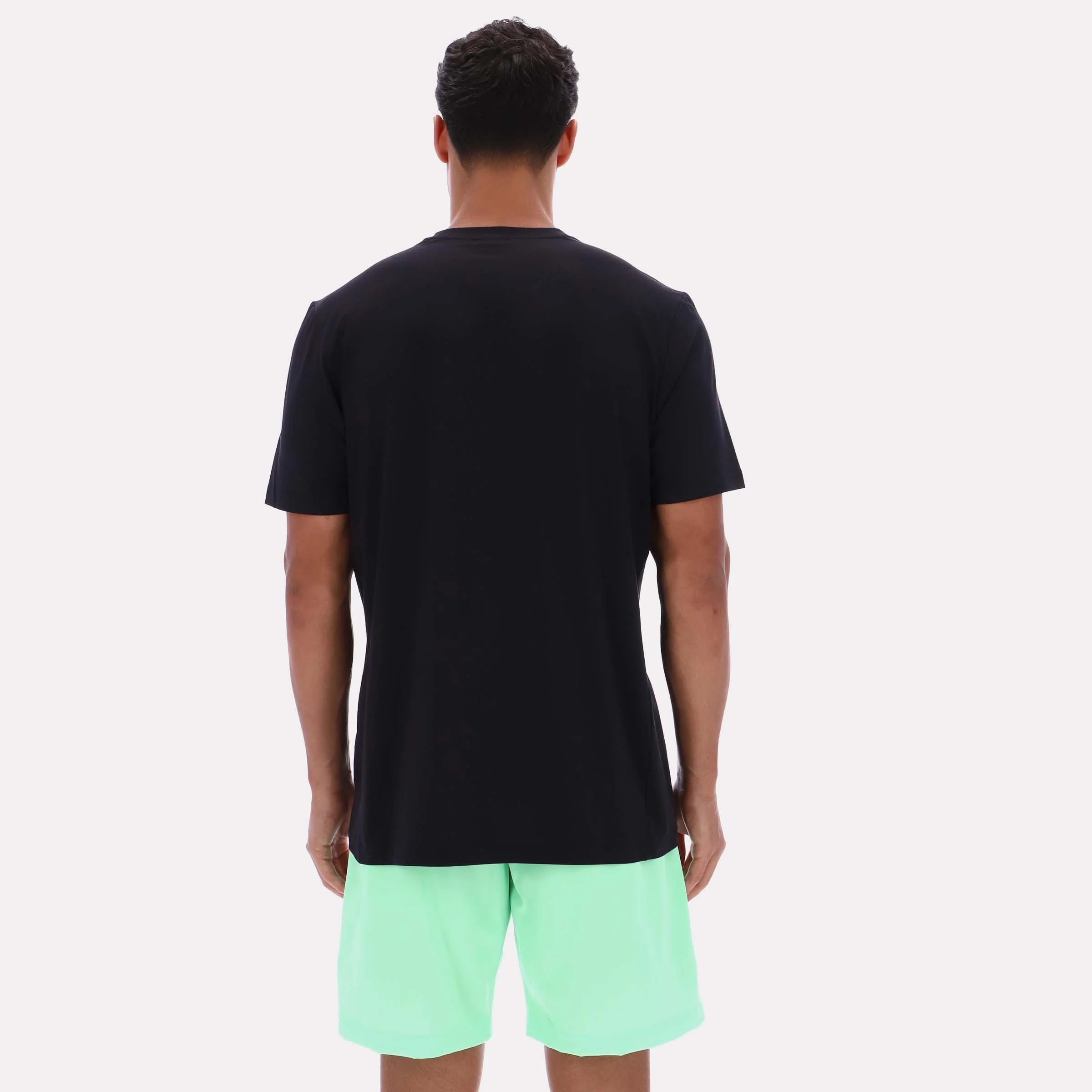 Reebok Apparel Men Core Move T-Shirt BLACK - Image 2