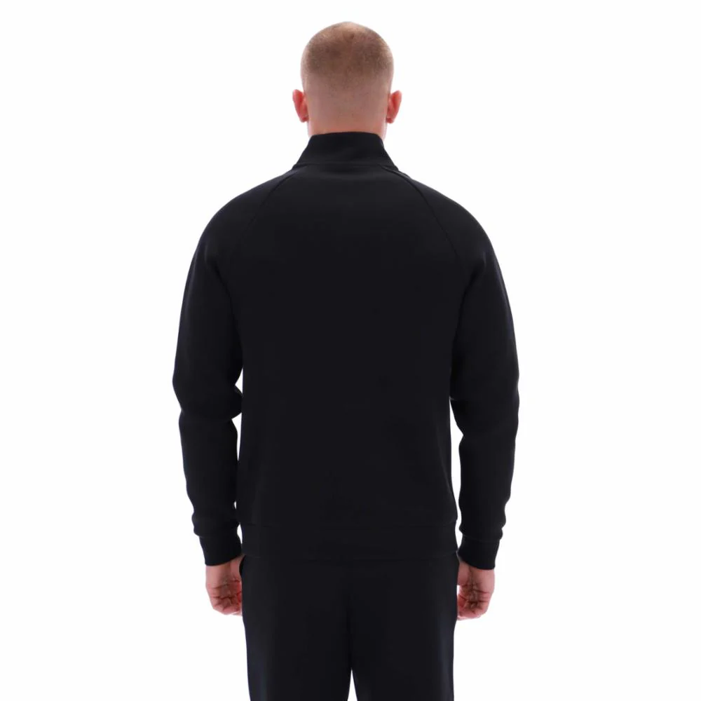 Reebok Apparel Men Core Quarter-Zip Sweatshirt BLACK - Image 2