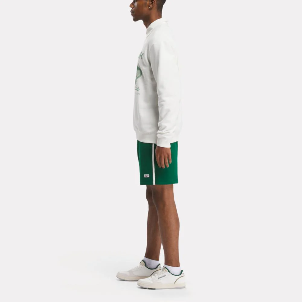Reebok Apparel Men Court Sport Shorts DARK GREEN - Image 2
