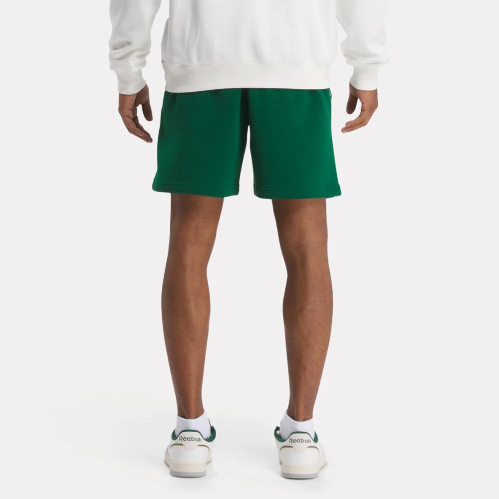 Reebok Apparel Men Court Sport Shorts DARK GREEN - Image 3