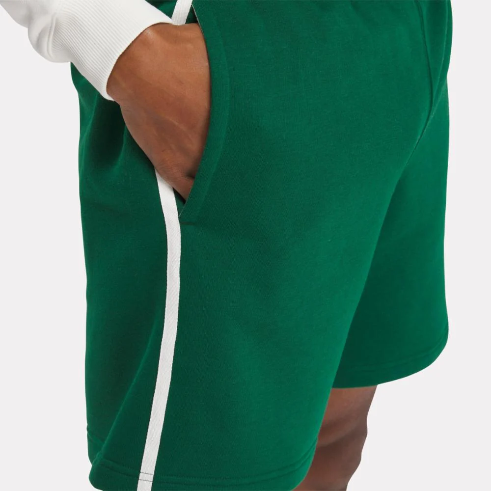 Reebok Apparel Men Court Sport Shorts DARK GREEN - Image 4