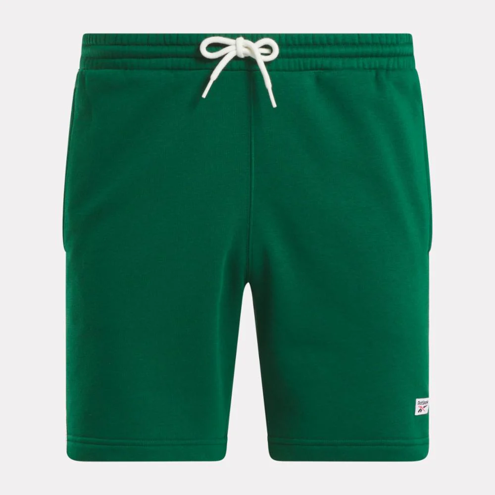 Reebok Apparel Men Court Sport Shorts DARK GREEN - Image 5