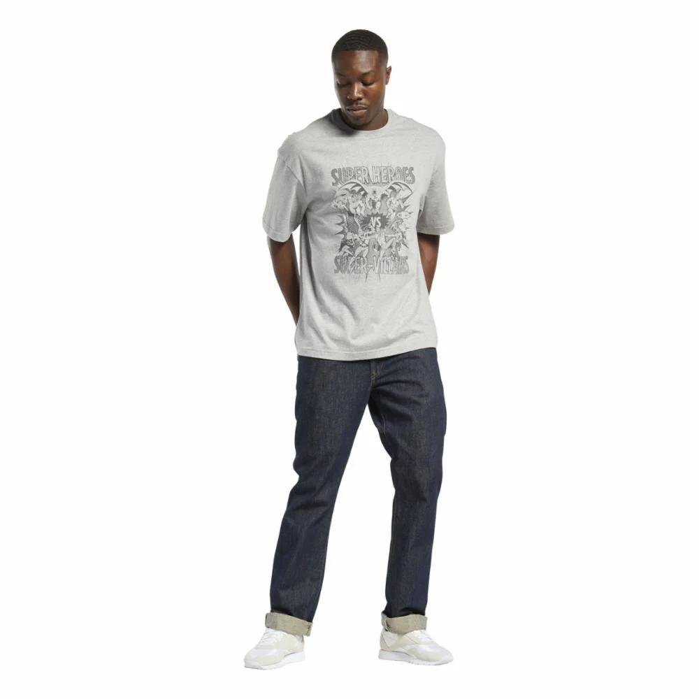 Reebok Apparel Men DC X REEBOK FACE-OFF T-SHIRT MGREYH - Image 2