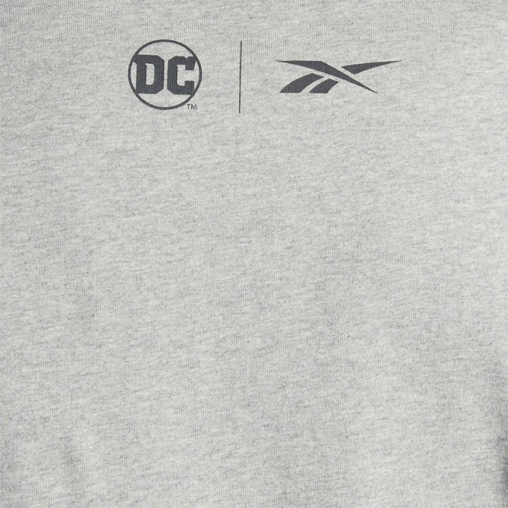 Reebok Apparel Men DC X REEBOK FACE-OFF T-SHIRT MGREYH - Image 4