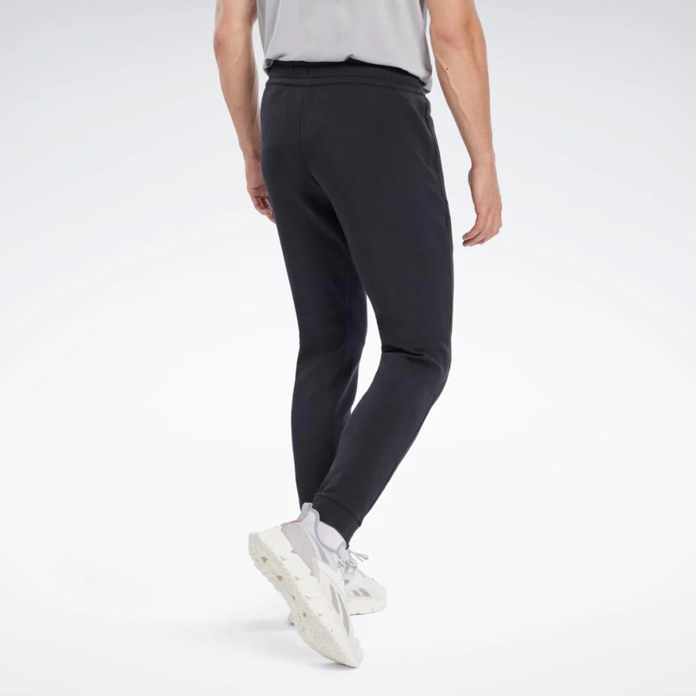Reebok Apparel Men DreamBlend Joggers BLACK - Image 4