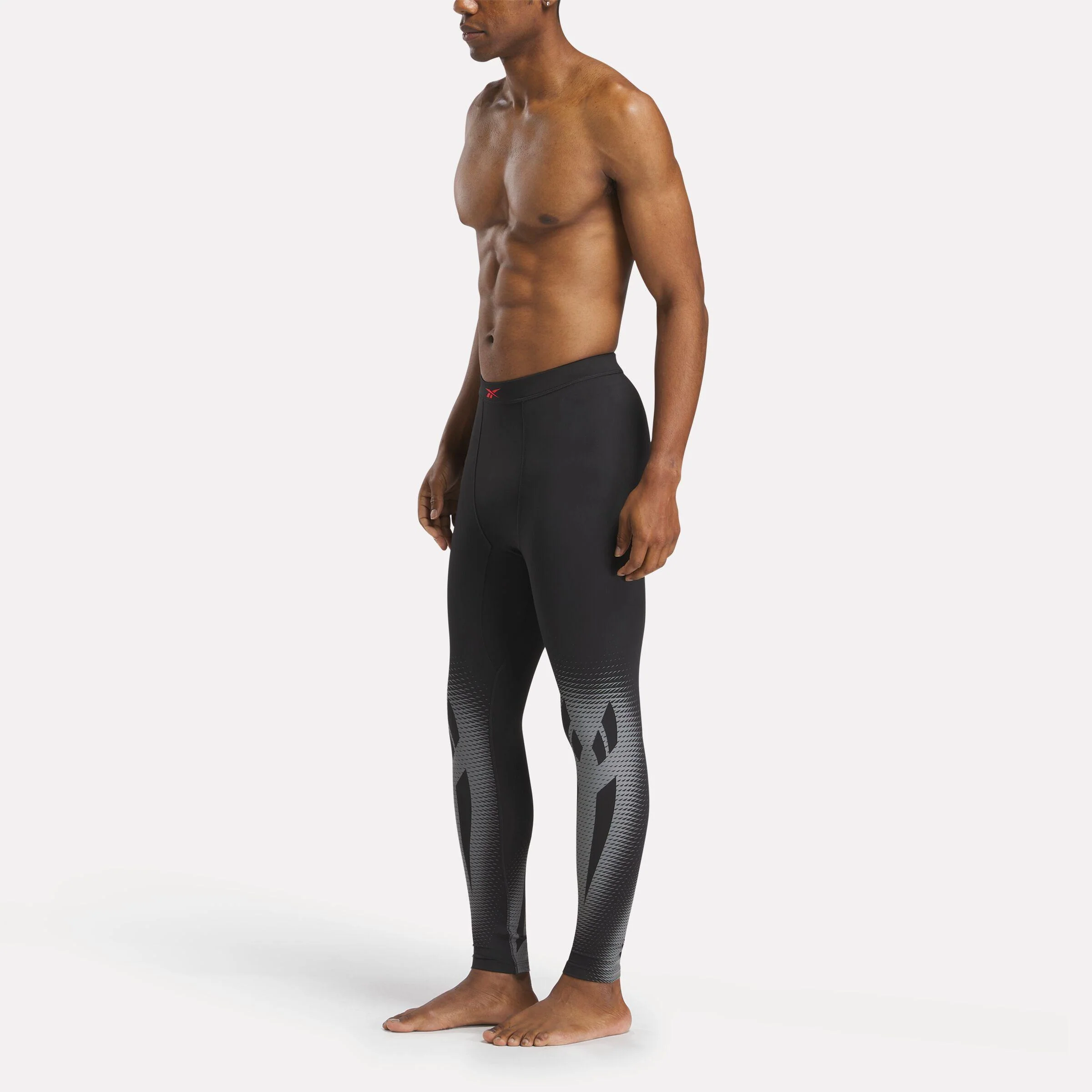 Reebok Apparel Men ERS Perform Tights BLACK/GREY - Image 2