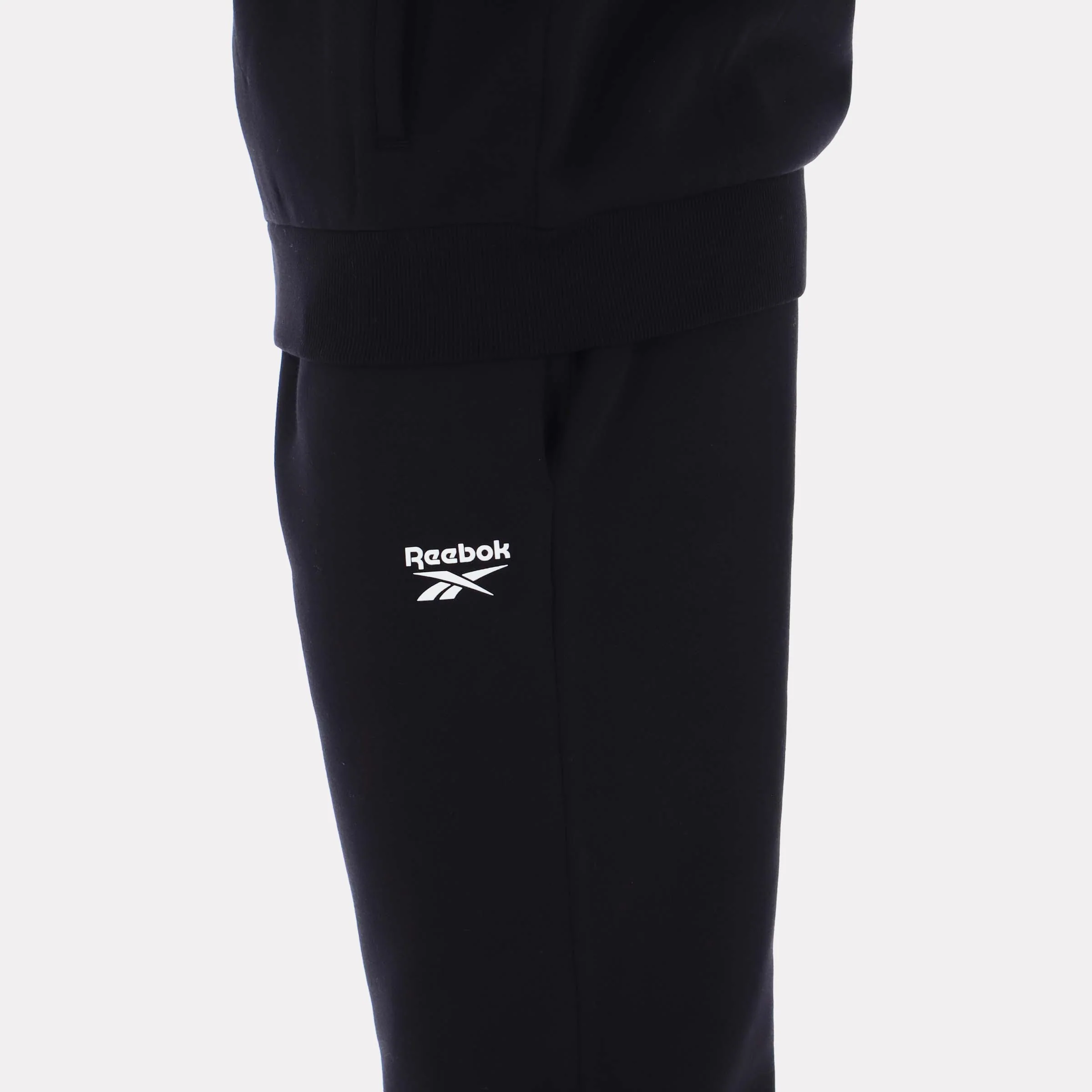 Reebok Apparel Men Essential Tapered Joggers BLACK - Image 3