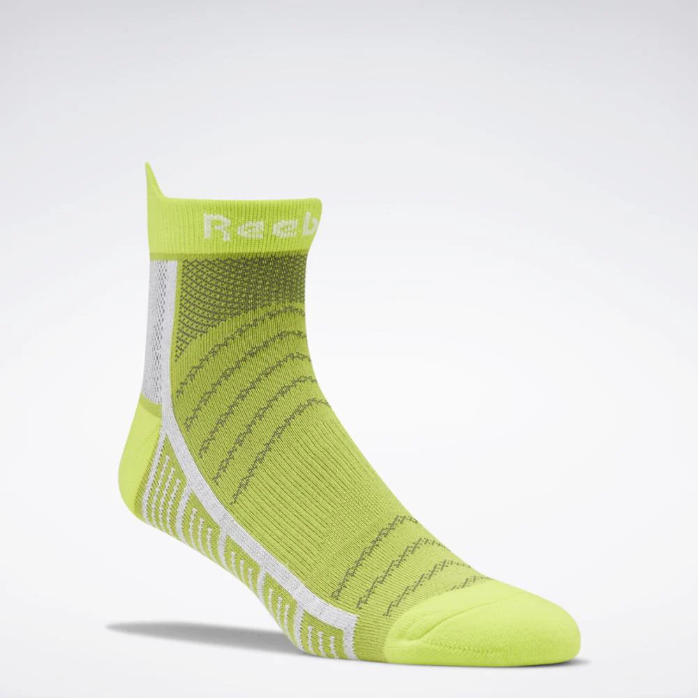 Reebok Apparel Men Float Run Ankle Socks ACIYEL