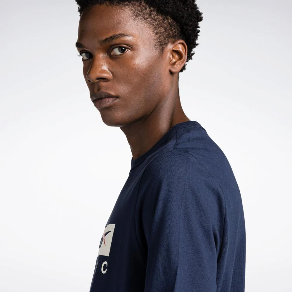 Reebok Apparel Men Graphic Series Reebok Classic T-shirt VECNAV - Image 3