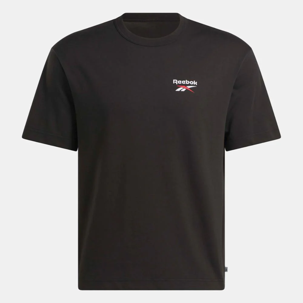 Reebok Apparel Men Graphic Series Shaq Logo T-Shirt BLACK - Image 4