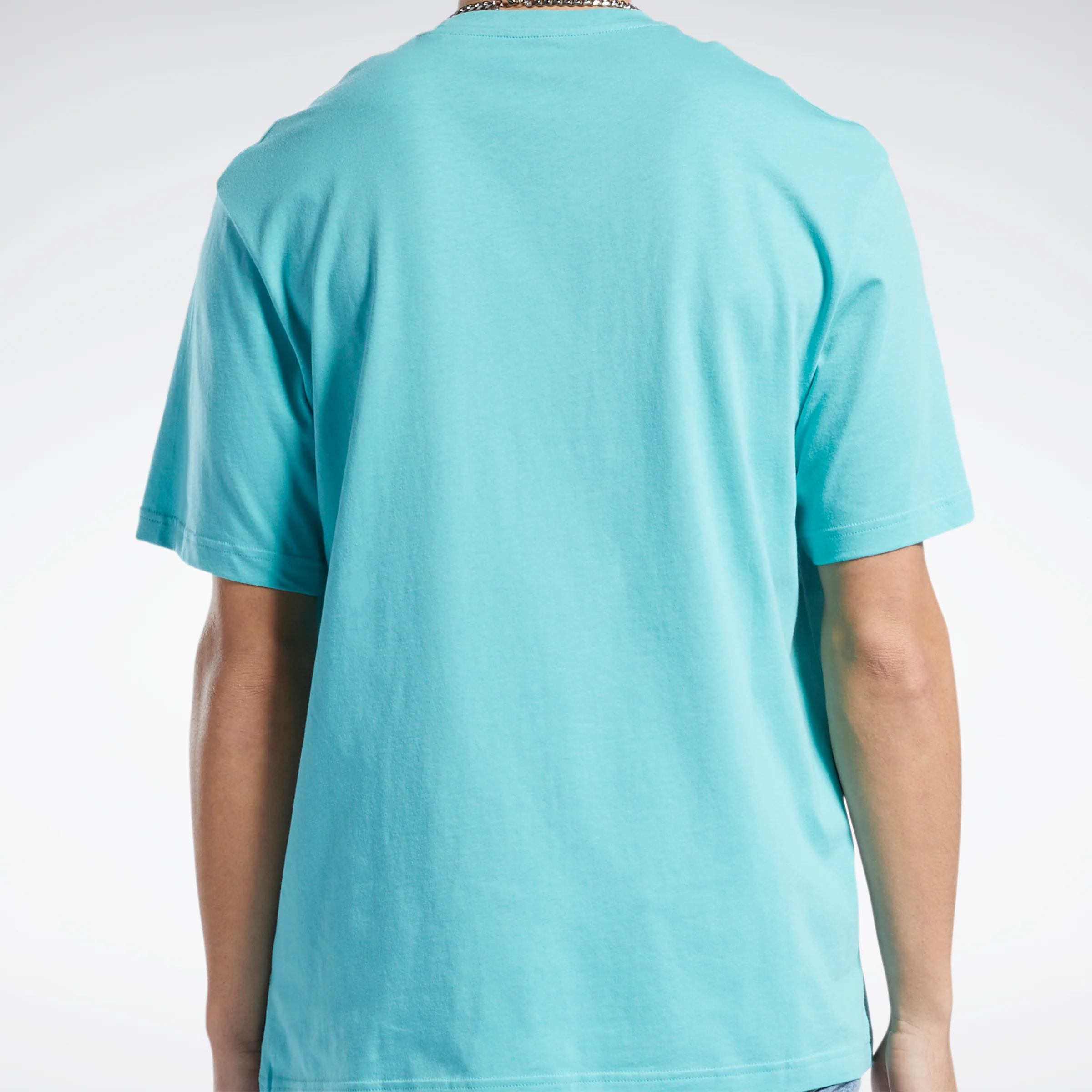 Reebok Apparel Men Graphic Series Spectator Sport Vibe T-Shirt Semi Classic Teal - Image 6