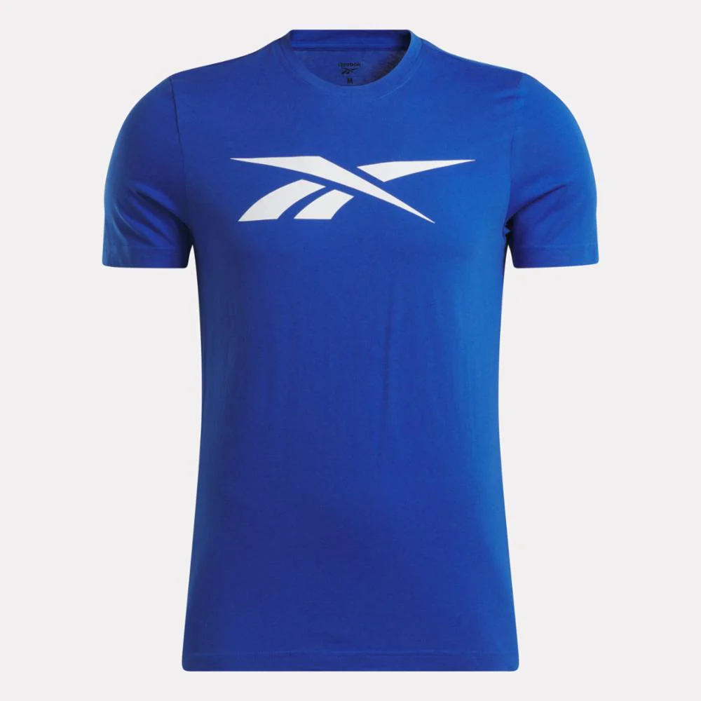 Reebok Apparel Men Reebok Graphic Series Vector T-Shirt BOUNDLESS BLUE - Image 4