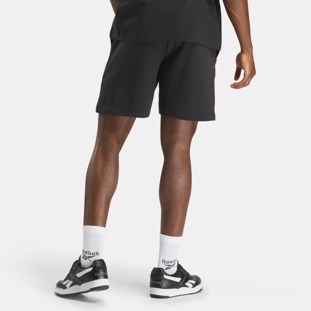 Reebok Apparel Men Icon Elements Shorts 7" BLACK - Image 3